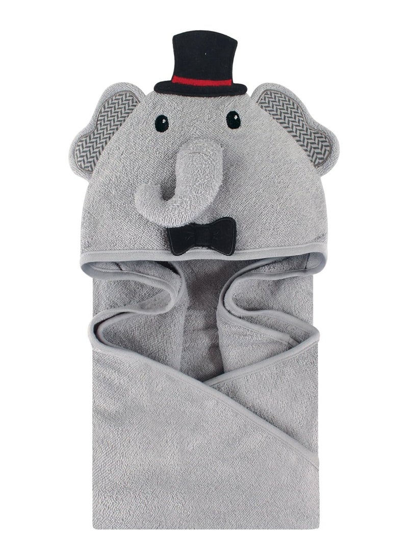 Baby Cotton Hooded Towel, Size 1