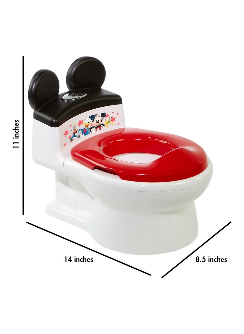 Mickey Mouse Potty & Trainer Seat, Red, Piece Of 1