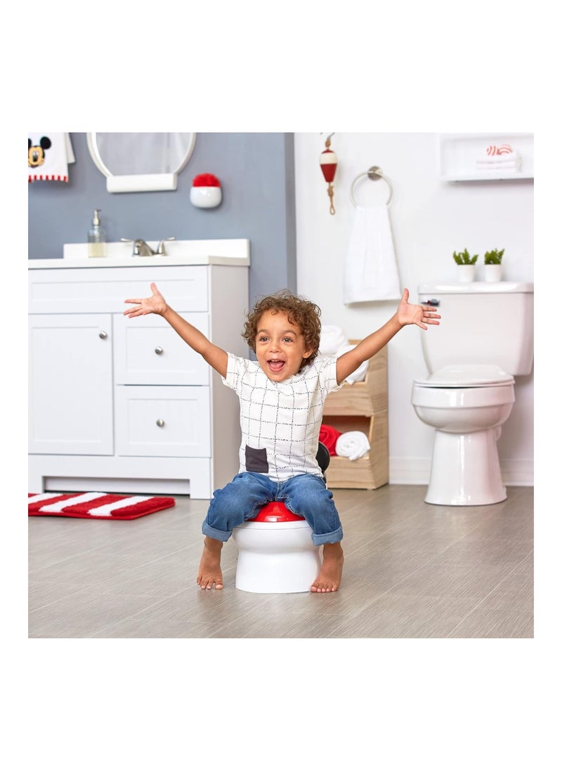 Mickey Mouse Potty & Trainer Seat, Red, Piece Of 1