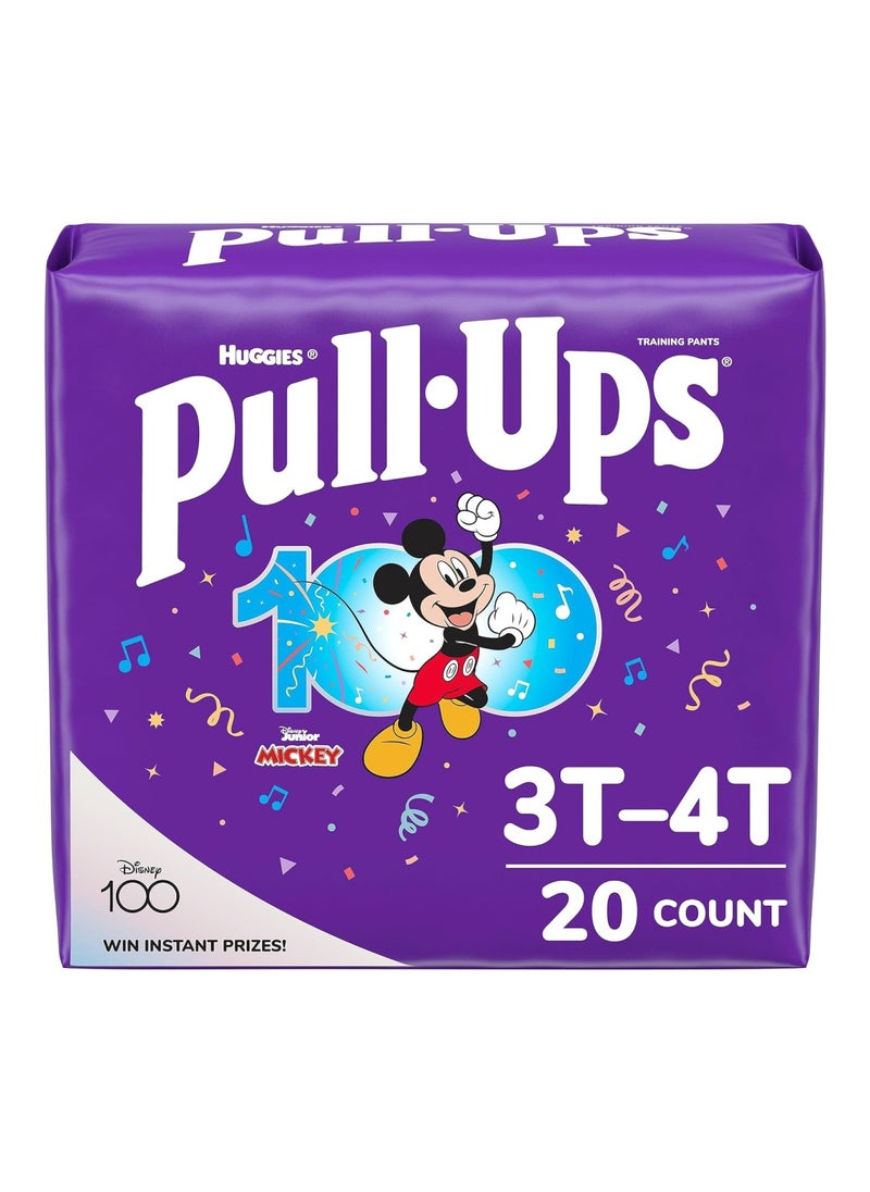 Pack Of 20 Boys Potty Training Pants, 3T - 4T, 32 - 40 lbs