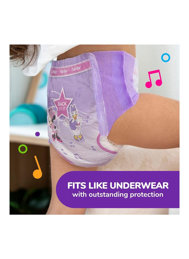 Pack Of 74 Girls Potty Training Pants, 4T-5T, 38 - 50 Pound