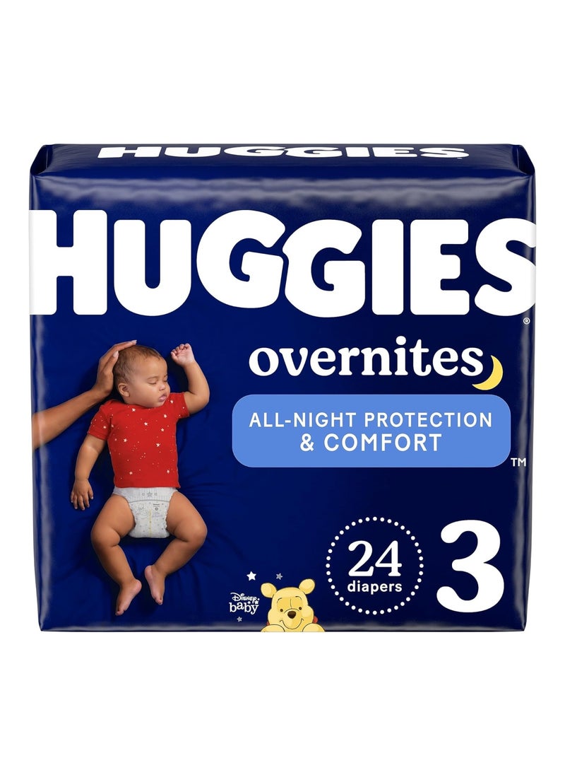 Nighttime Baby Diapers Size 3 24 Ct Overnites