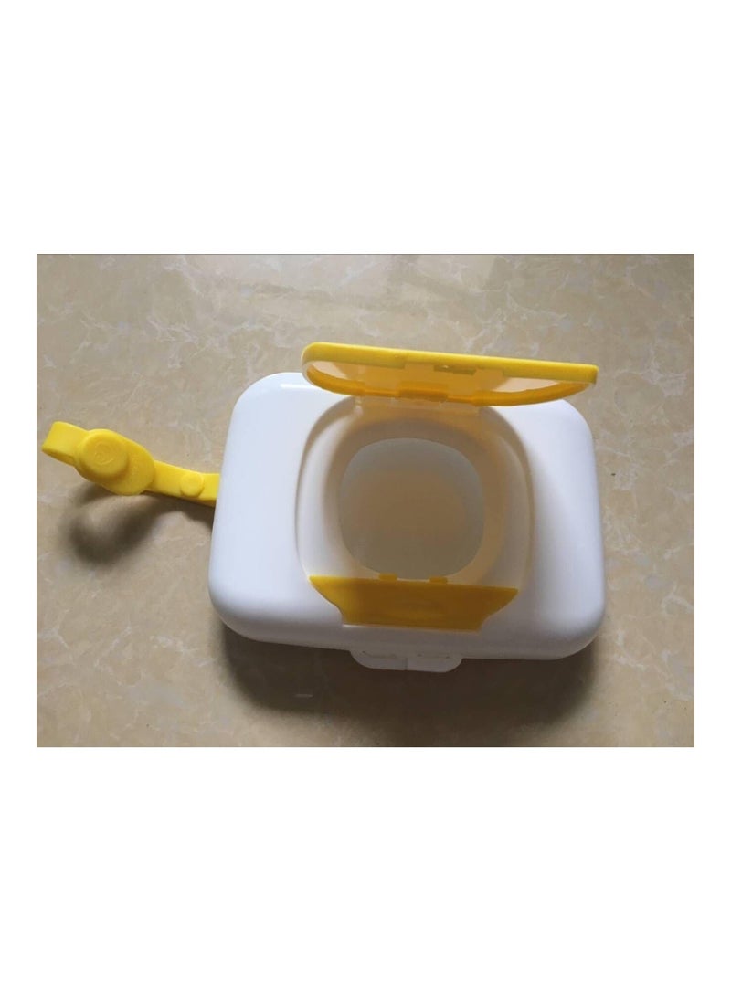 Baby Wipe Dispenser Case, Yellow