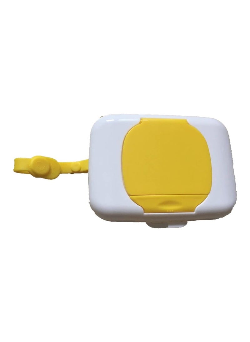 Baby Wipe Dispenser Case, Yellow