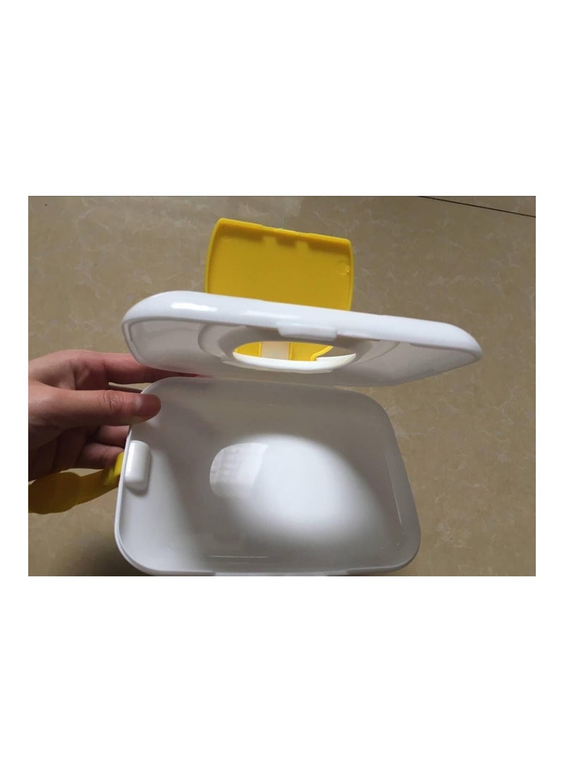 Baby Wipe Dispenser Case, Yellow