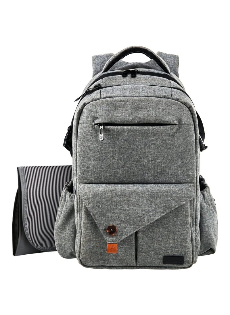 Multi Function Large Baby Diaper Bag W Stroller Straps Insulated Pockets Changing Pad Stylish And Durable With Anti Water Material