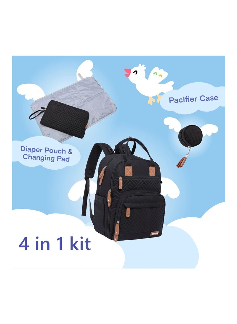 Diaper Bag Backpack Large Unisex Baby Bags Girls