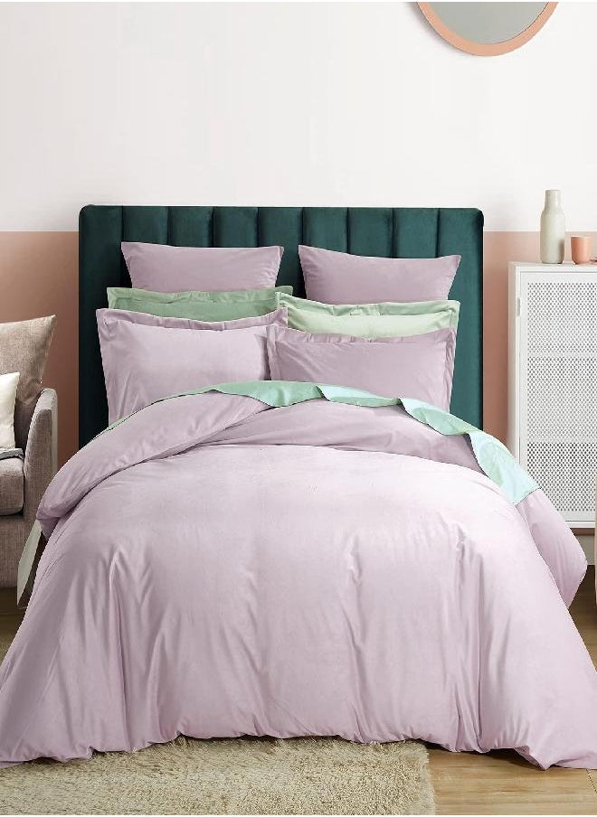 PHF Pleated Velvet Duvet Cover Set King, 3PCS Flannel Comforter Cover Set for All Season, Ultra Soft Cozy Luxurious Velour Duvet Cover with Pillow Shams Bedding Collection, 106