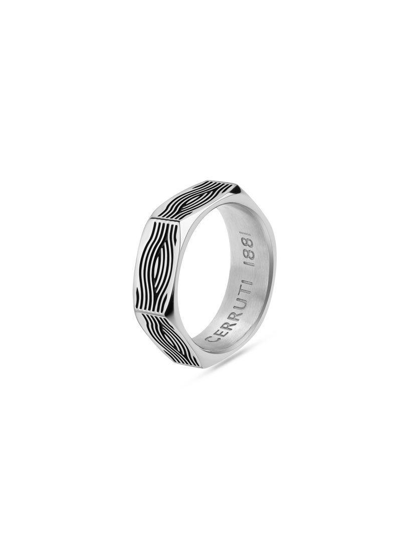 Comb Silver Finger Ring For Men 60