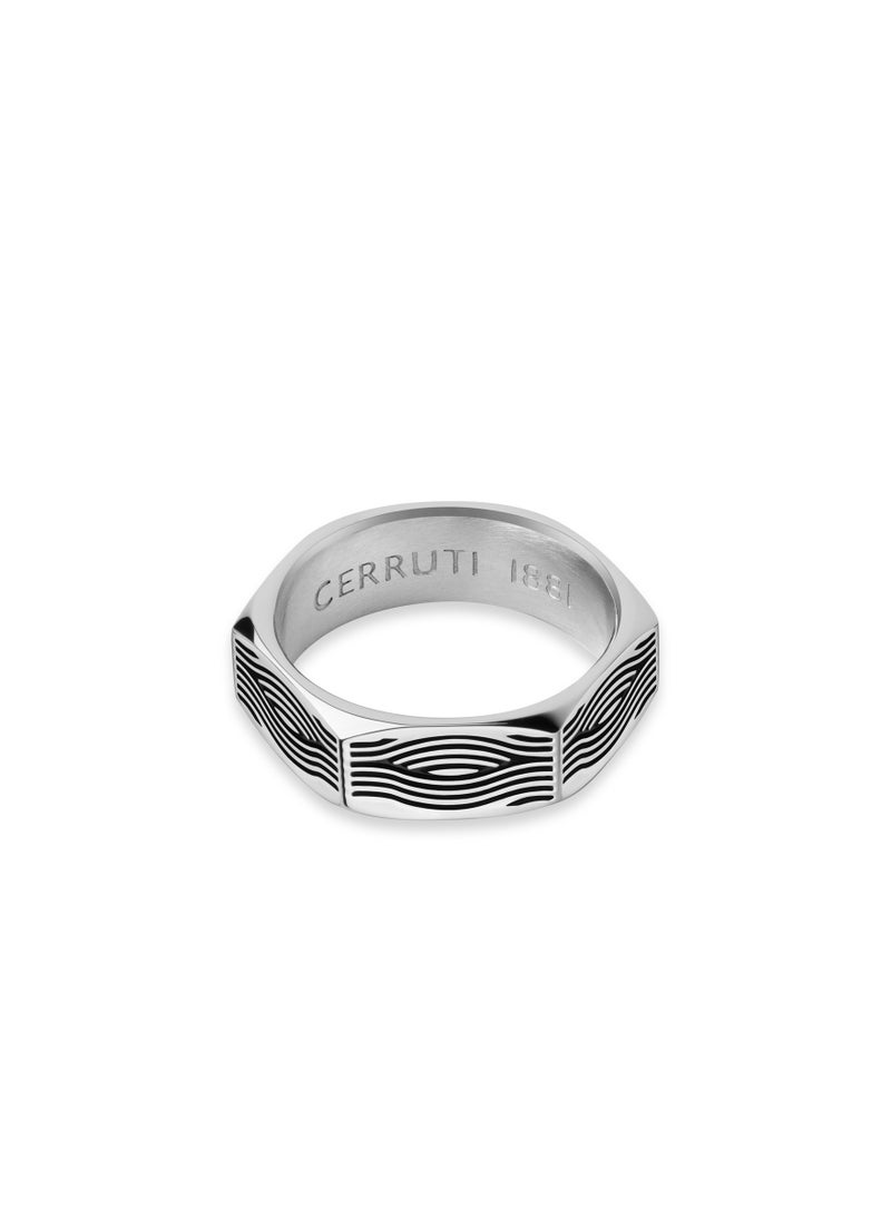 Comb Silver Finger Ring For Men 60