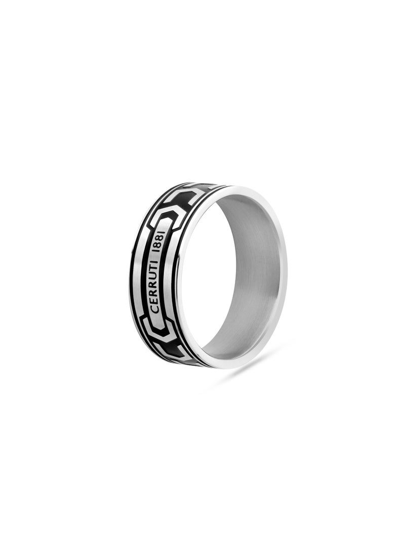 Bold Black Finger Ring For Men 60