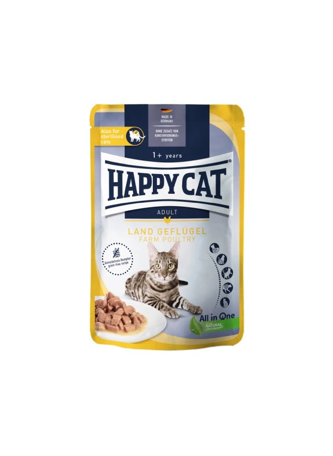 Happy Cat MIS Culinary Farm & Poultry 85g (Pack of 20pcs)