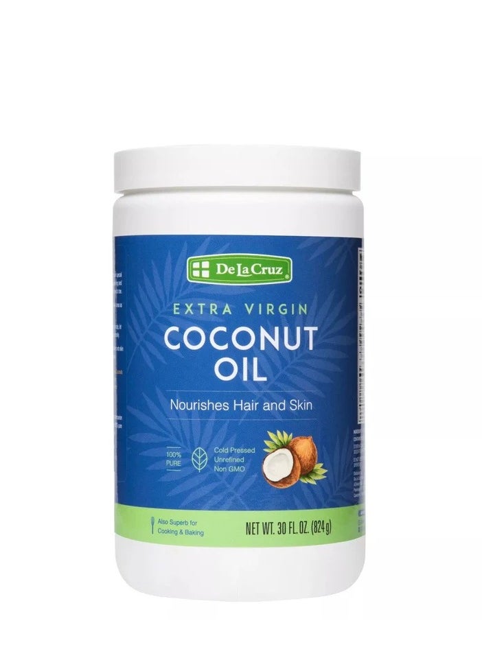 De La Cruz Extra Virgin Coconut Oil 30 oz