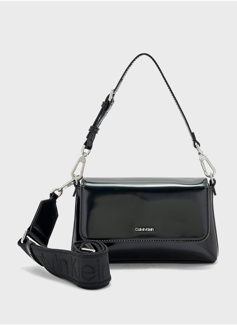 Must Double Strap Detailed  Crossbody