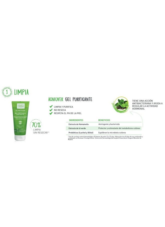 Acniover Gel Purificante Piel Grasa Y Acnéica 200 Ml