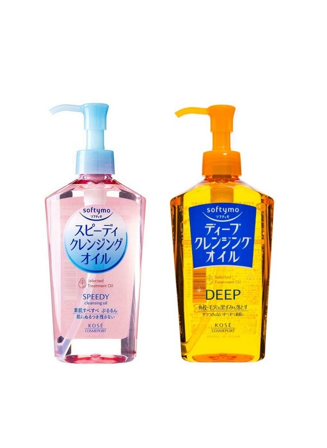 Of 2 Kose Softymo Speedy And Deep Cleansing Wash 230Ml