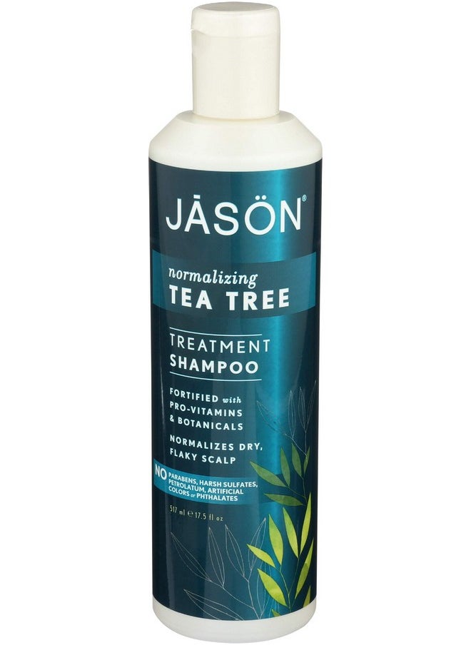 Natural Cosmetics Tea Tree Oil Shampoo, 17.5 Oz