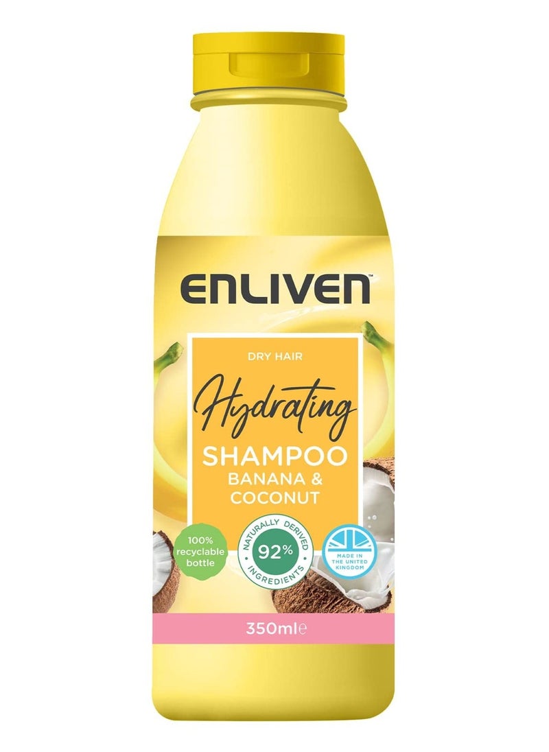 Hydrating Shampoo Banana and Coconut 350ml