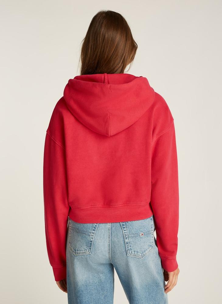 Logo Drawstring Hoodie