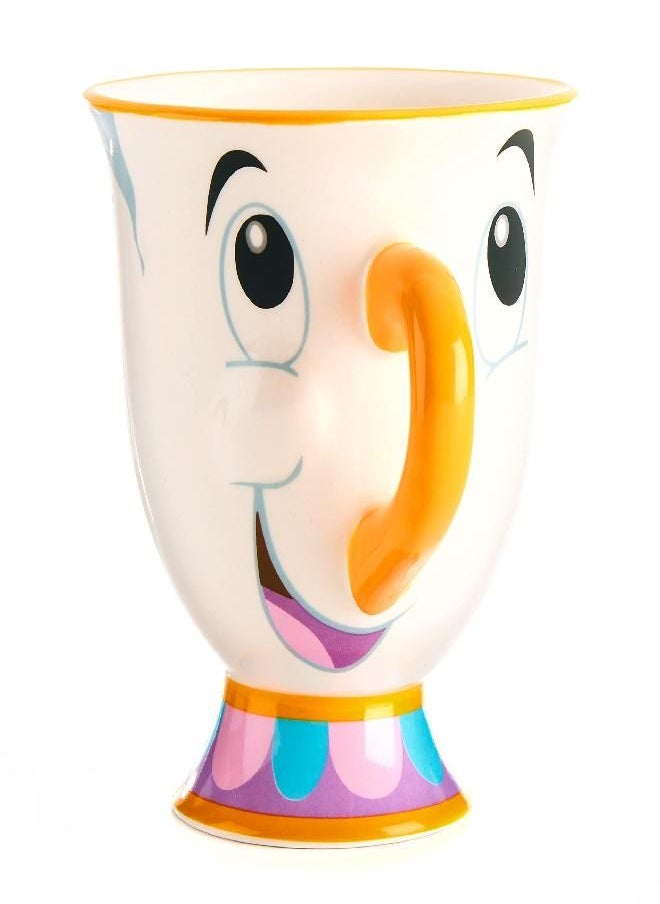 Paladone Beauty and the Beast Chip Mug - Officially Licensed Disney Merchandise