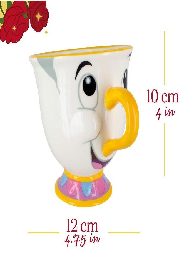 Paladone Beauty and the Beast Chip Mug - Officially Licensed Disney Merchandise