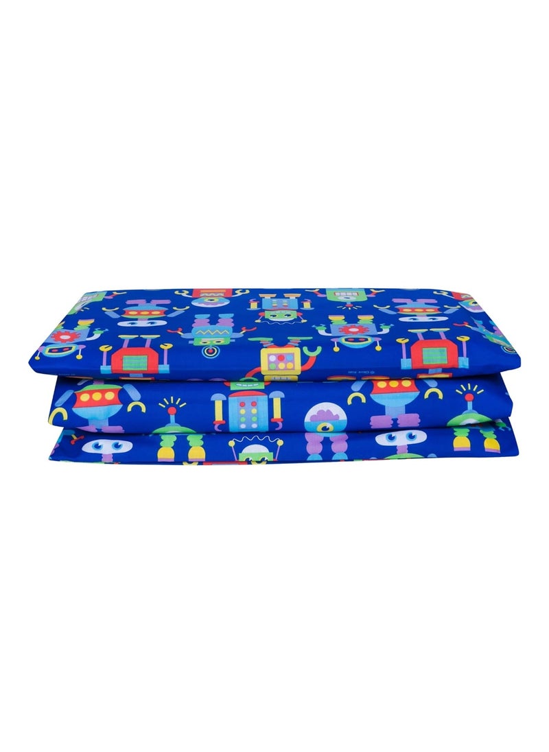 100% Cotton Kids Nap Mat Cover And Girls Sewn In Flap Pillowcase Design Rest Mat Cover Fits Our Vinyl Nap