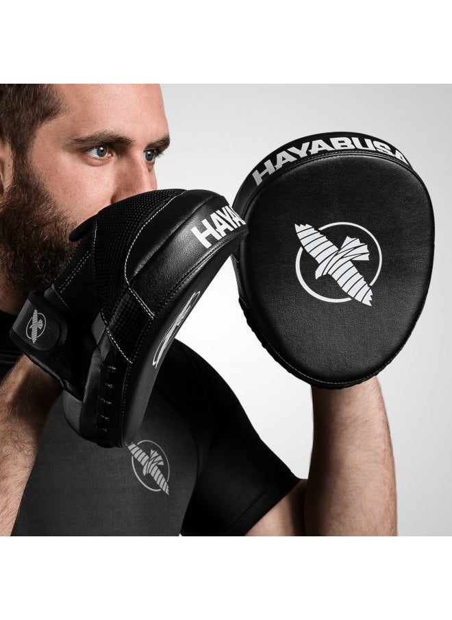 Hayabusa PTS 3 Focus Mitts Pair - Black, Micro