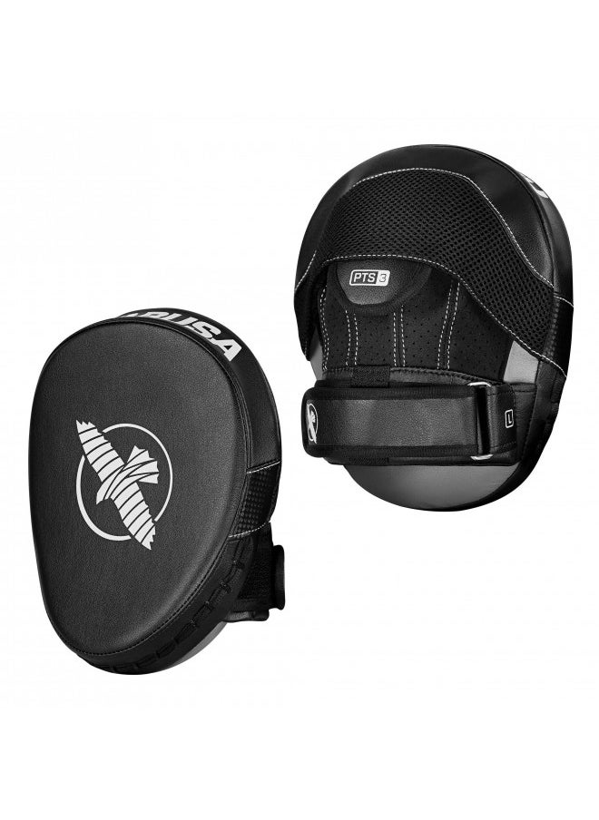 Hayabusa PTS 3 Focus Mitts Pair - Black, Micro