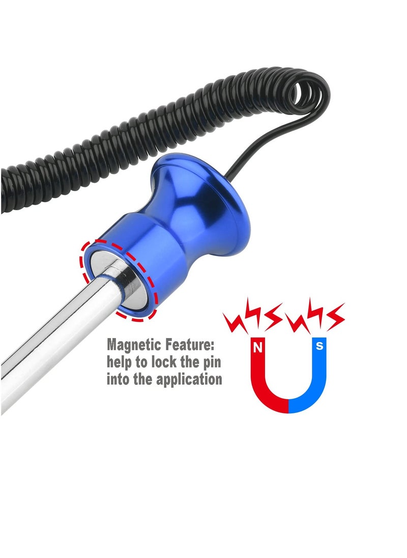 Universal Weight Stack Pin with Lanyard and 4