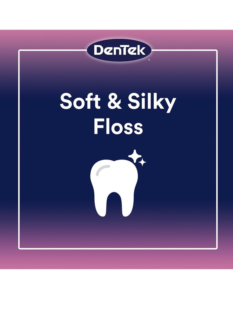 DenTek Comfort Clean Sensitive Gums Floss Picks, Soft & Silky Ribbon, 150 Count, 3 Pack