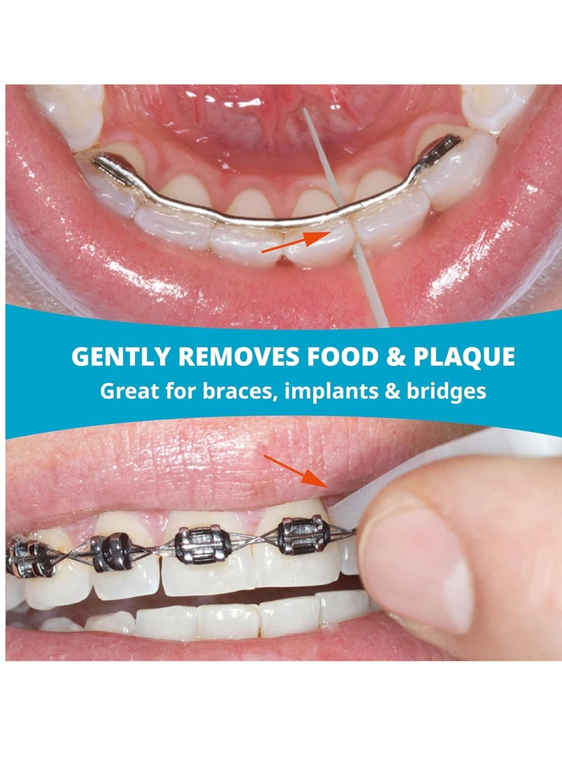 Opalpix Dental Picks (6 Pack) 32ct per Pack Toothpicks Opalescence Teeth Products Plastic Tooth Dental Pick Oral Care Soft Gum 5590-6