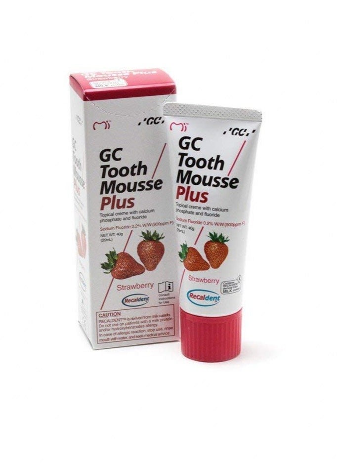 Tooth Mousse Plus  Strawberry Flavor  40G