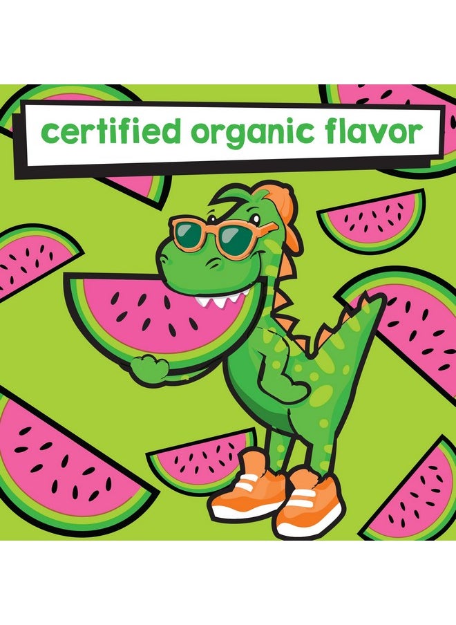 Kids Organic Wacky Watermelon Mouthwash With Fluoride, Anticavity, Dentist Formulated, 16 Fl Oz