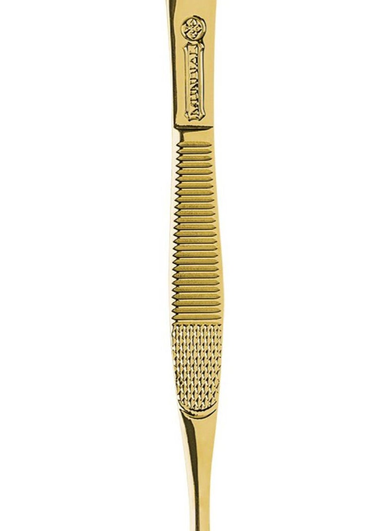 Straight Tweezer Gold