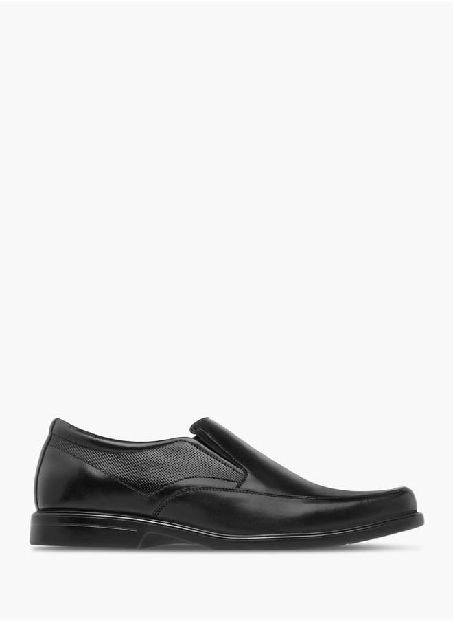 Mens Panelled Slip-On Loafers