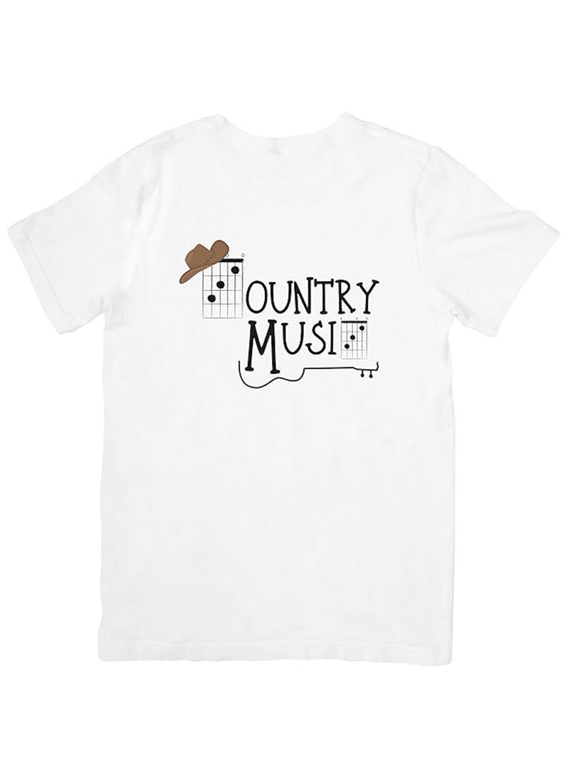 Country Music Guitar Chord C Unisex T-Shirt, Gift for Country Music Lover, Guitar Enthusiast