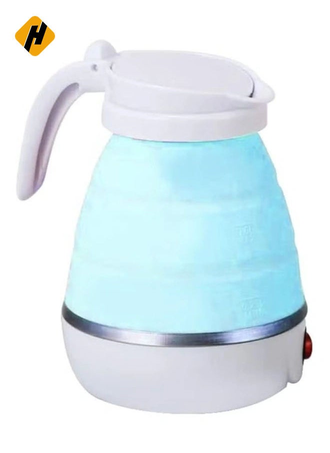 Mini Travel Winter Outdoor Portable Electric Kettle Foldable Kettles Food Grade Silicone Small Size Home Household Silicone Kettle Convenient Safe Quick Multipurpose Utility Tool