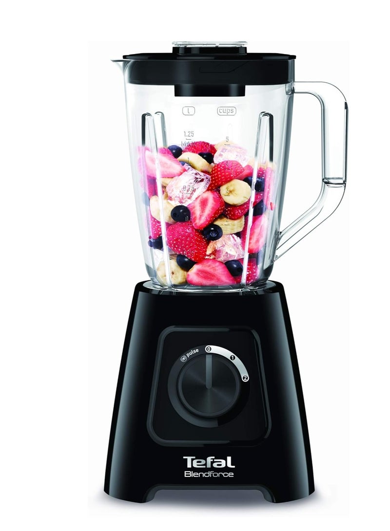 BlendForce II- Blender (1.25 L, 2 L, Step, Rotary, Cup Blender) 600 W BL4208 BLACK