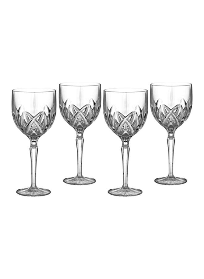 4-Piece All Purpose Goblets Set Clear