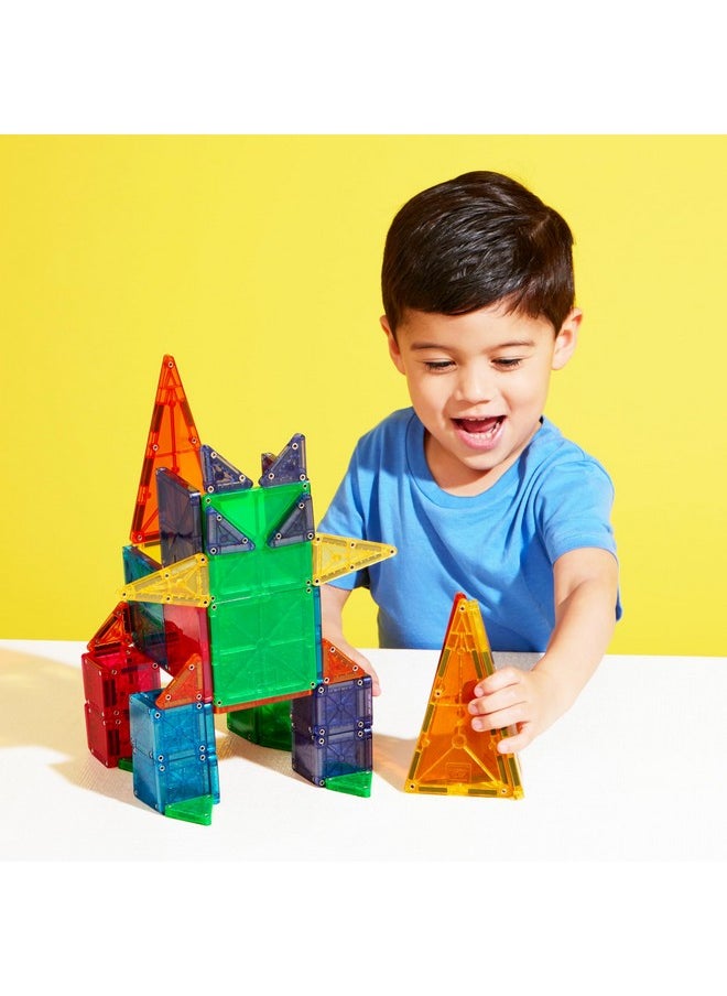 Combo 62-Piece Magnetic Construction Set, The Original Magnetic Building Brand