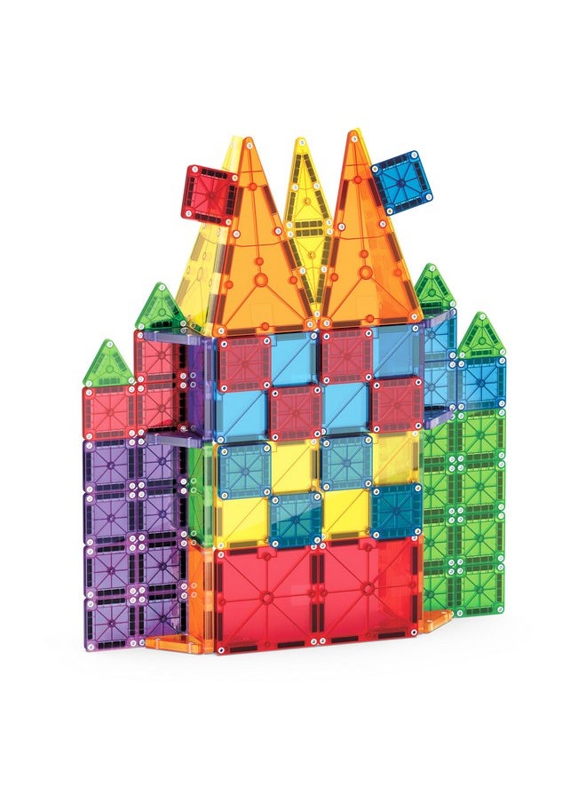 Combo 62-Piece Magnetic Construction Set, The Original Magnetic Building Brand