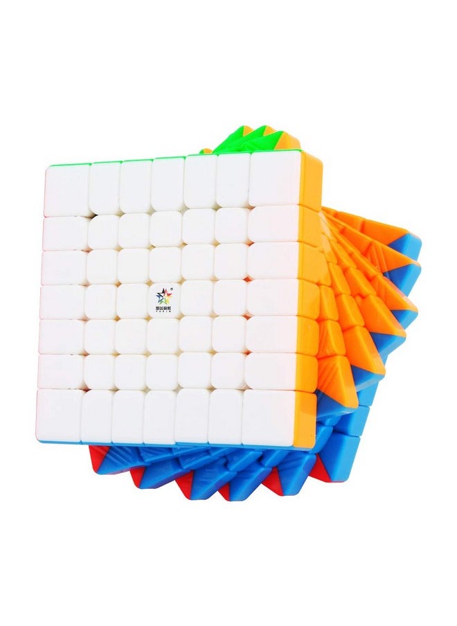 Yuxin Little Magic 7X7 Stickerless Speed Cube 7X7X7 Stickerless Magic Cube Puzzle