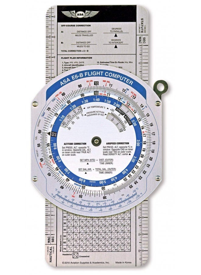 ASAs Color E6B Flight Computer