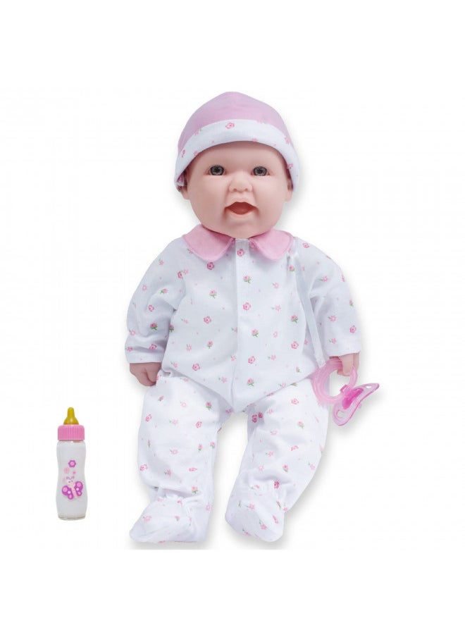 JC Toys - La Baby | Caucasian 16-inch Medium Soft Body Baby Doll