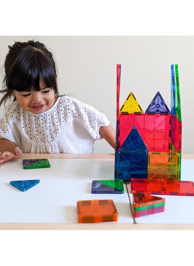 MAGNA-TILES Classic 32-Piece Magnetic Construction Set, The ORIGINAL Magnetic Building Brand