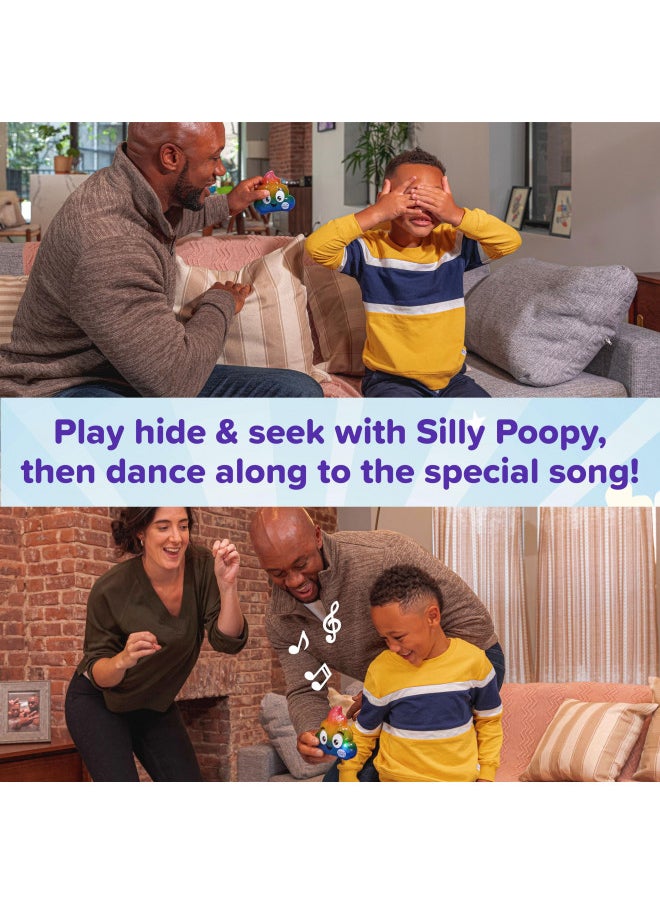 WHAT DO YOU MEME? Silly Poopy's Hide & Seek - The Talking, Singing Rainbow Poop Toy