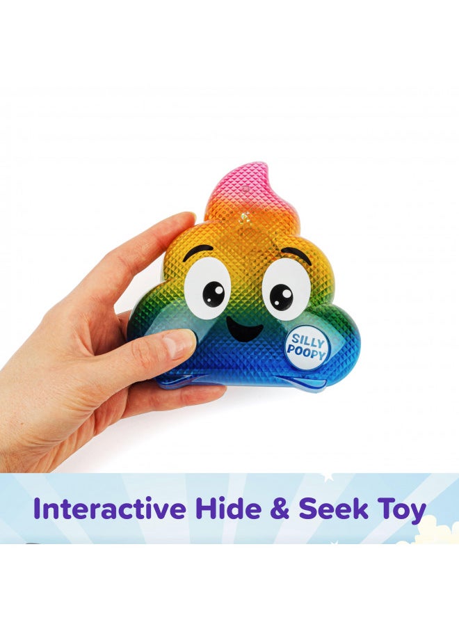 WHAT DO YOU MEME? Silly Poopy's Hide & Seek - The Talking, Singing Rainbow Poop Toy