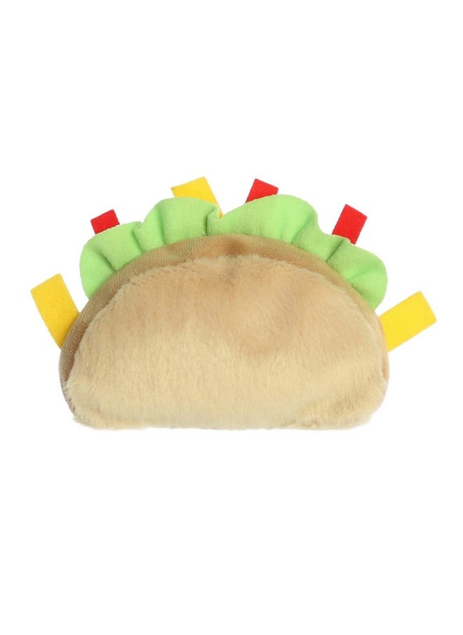 ® Adorable Palm Pals™ Fiesta Taco™ Stuffed Animal - Pocket-Sized Play - Collectable Fun - Brown 5 Inches