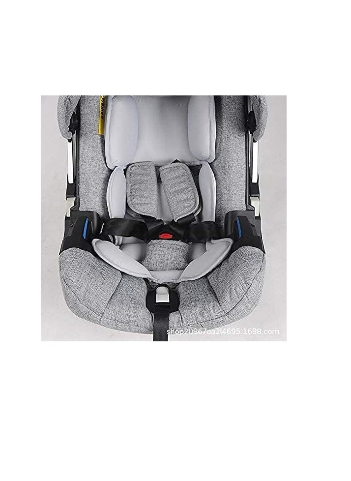 Baby Stroller Baby Car Safety Seat Suitable for Babies 0-4-12 Years Old Universal Rotatable Two-Way Installation