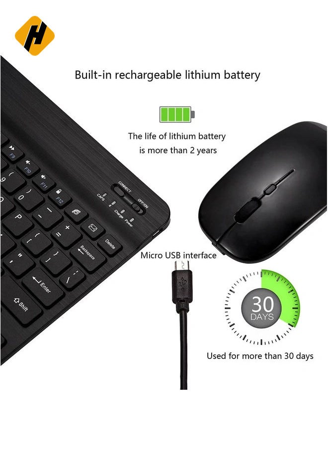 Wireless Keyboard Mouse Set for Apple iPad iPhone iOS 13